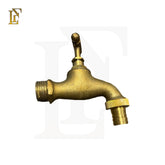 Flexi Nort Vintage Brass Bib Cock