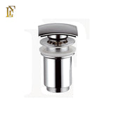 Flexi Nort Square Basin Pop Up Drain Waste | Premium Brass Chrome Finish