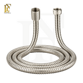 Heavy Duty Metal Flexible Shower Hose | 150cm | SUS 304 Stainless Steel | Brushed Nickel
