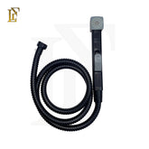 Modern Square Shape Muslim Shower Set | Matt Black Finish