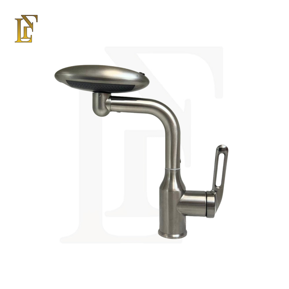 360° Swivel Waterfall Kitchen & Bathroom Mixer | 4 Water Modes | SUS-304