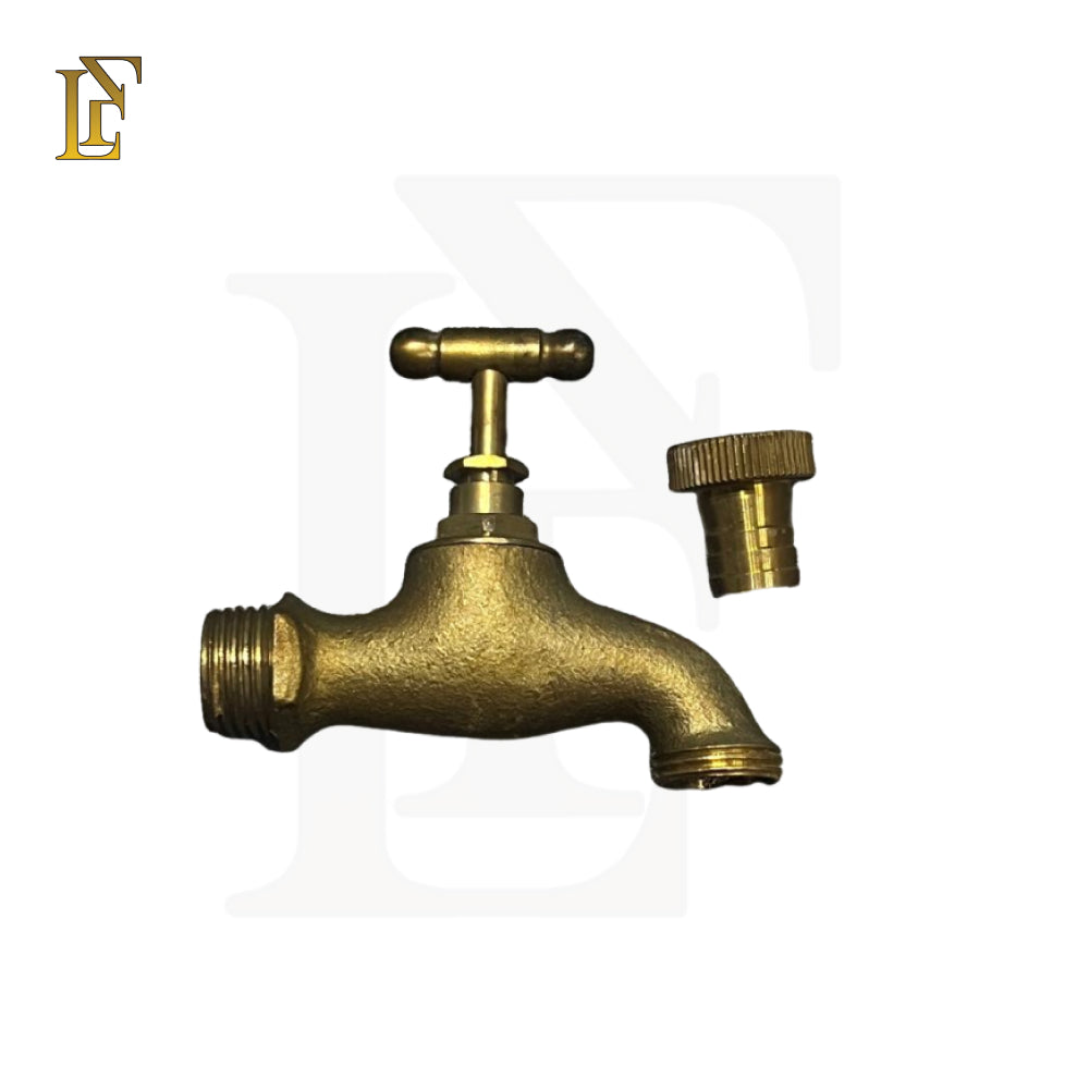 Flexi Nort Vintage Brass Bib Cock
