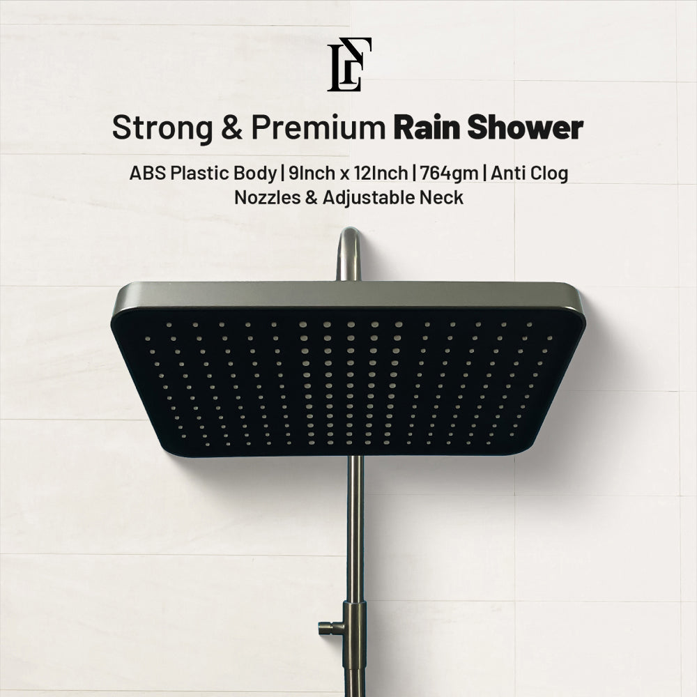 Celestial Wand – Hydropower LED Shower System | Rainfall, Hand Shower & Spa Wand | Complete Luxury Shower Set