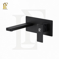 Complete Concealed Bathroom Shower Set | Matt Black | FL-019