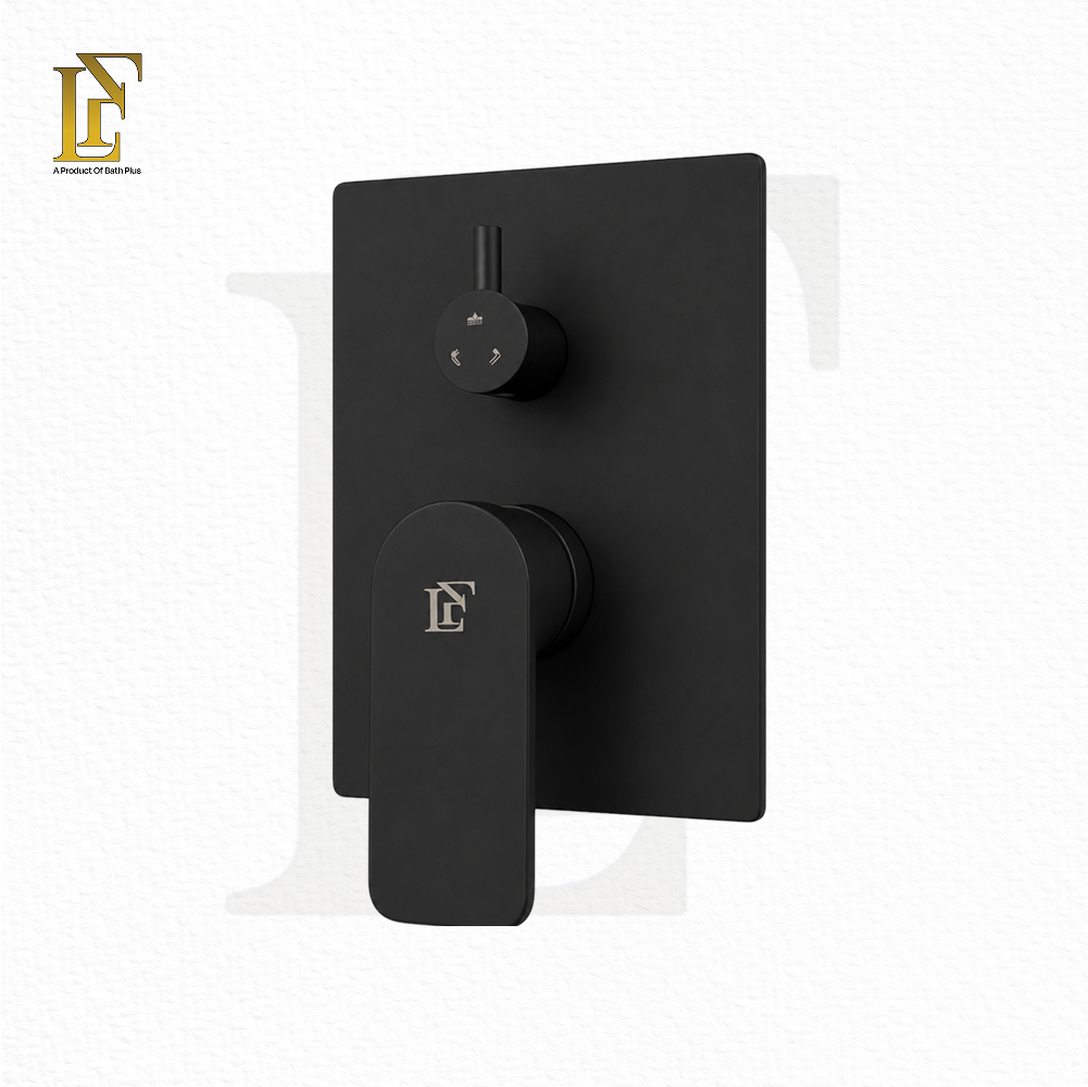 Complete Concealed Bathroom Shower Set | Gun Grey | FL-021