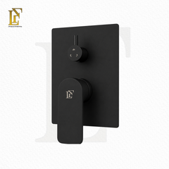 Complete Concealed Bathroom Shower Set | Gun Grey | FL-021