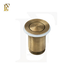 Flexi Nort Brass Basin Pop Up Drain Waste | Premium Chrome & Vintage Brass Finish