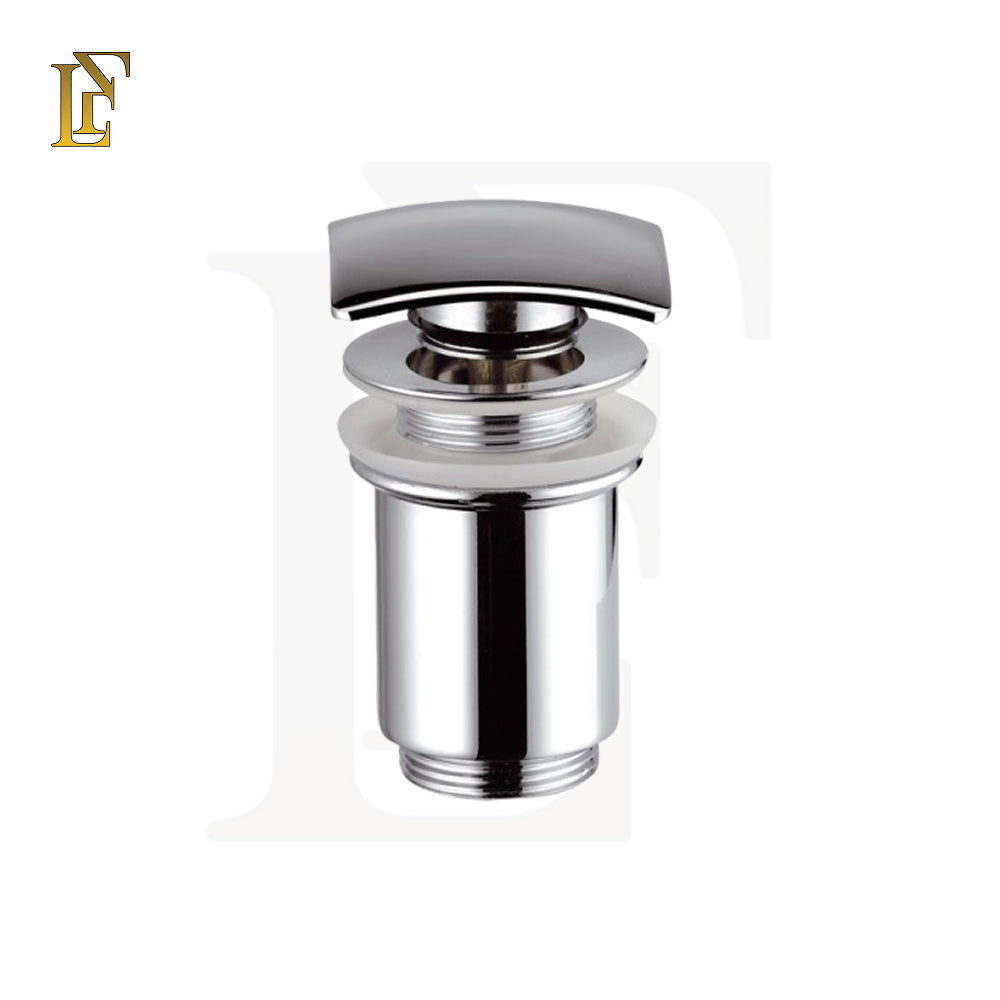 Flexi Nort Square Basin Pop Up Drain Waste | Premium Brass Chrome Finish