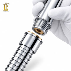 Flexible Metal Shower Hose | Pure SUS 304 | 120cm | Chrome | FL Bath Plus