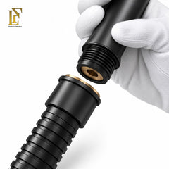 Flexible Metal Shower Hose | Pure SUS 304 | 120cm | Matte Black| FL Bath Plus