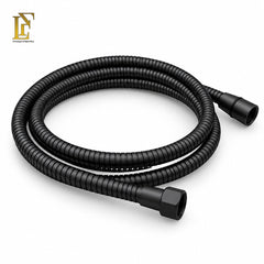 Flexible Metal Shower Hose | Pure SUS 304 | 120cm | Matte Black| FL Bath Plus