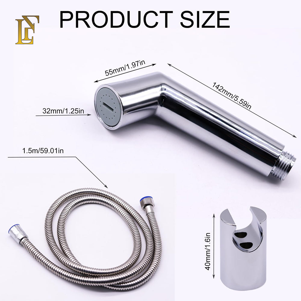 Flow Adjustable Muslim Shower Set