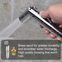 Flow Adjustable Muslim Shower Set