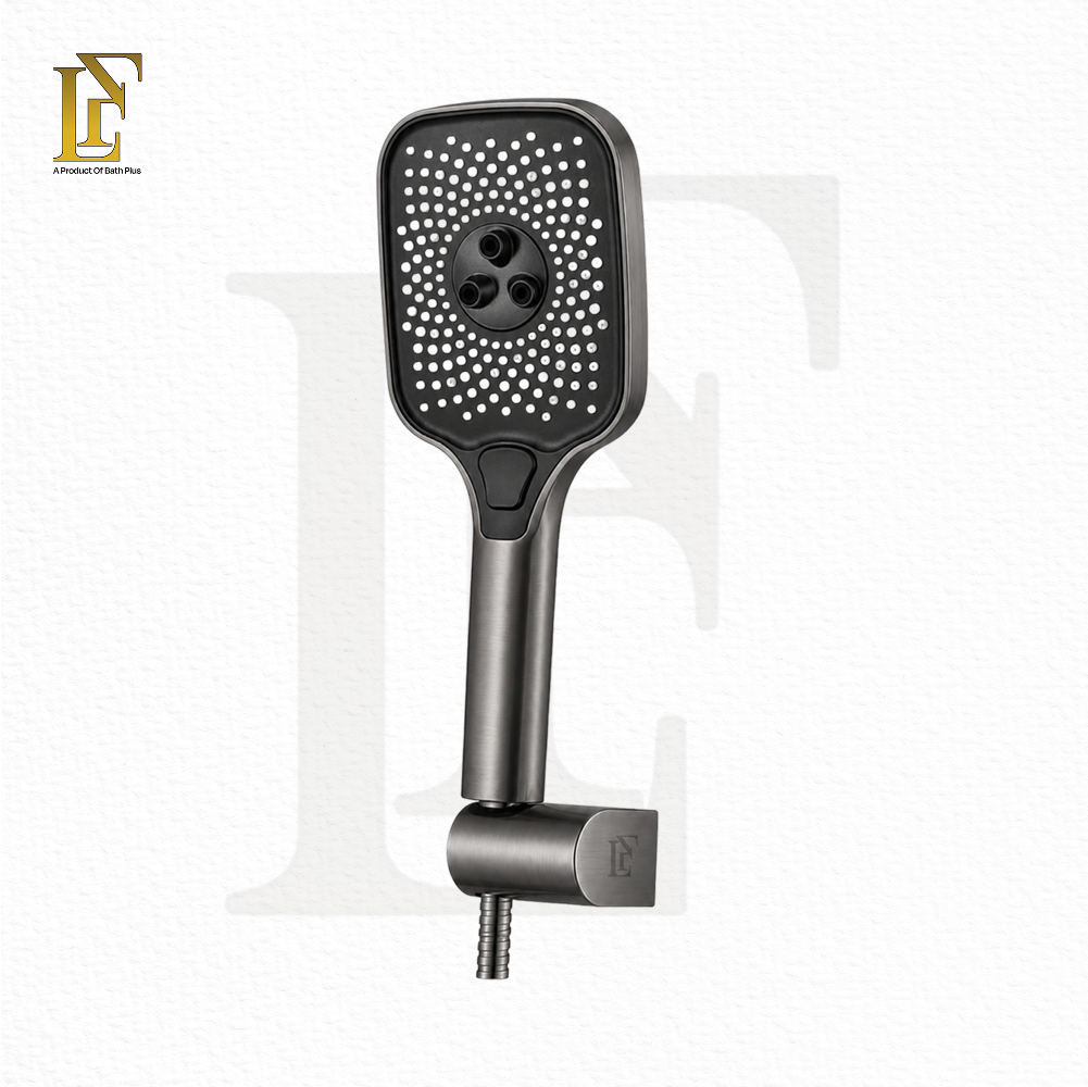 Complete Concealed Bathroom Shower Set | Gun Grey | FL-019