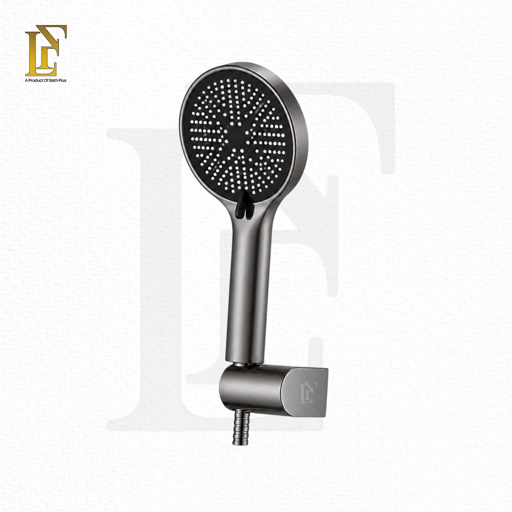 Complete Concealed Bathroom Shower Set | Gun Grey | FL-021
