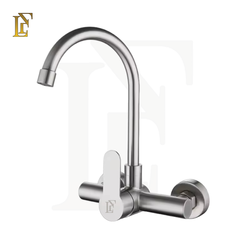 Kitchen Sink Mixer U Shaped |  Wall Mounted | Pure SUS 304