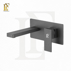 Complete Concealed Bathroom Shower Set | Gun Grey | FL-019