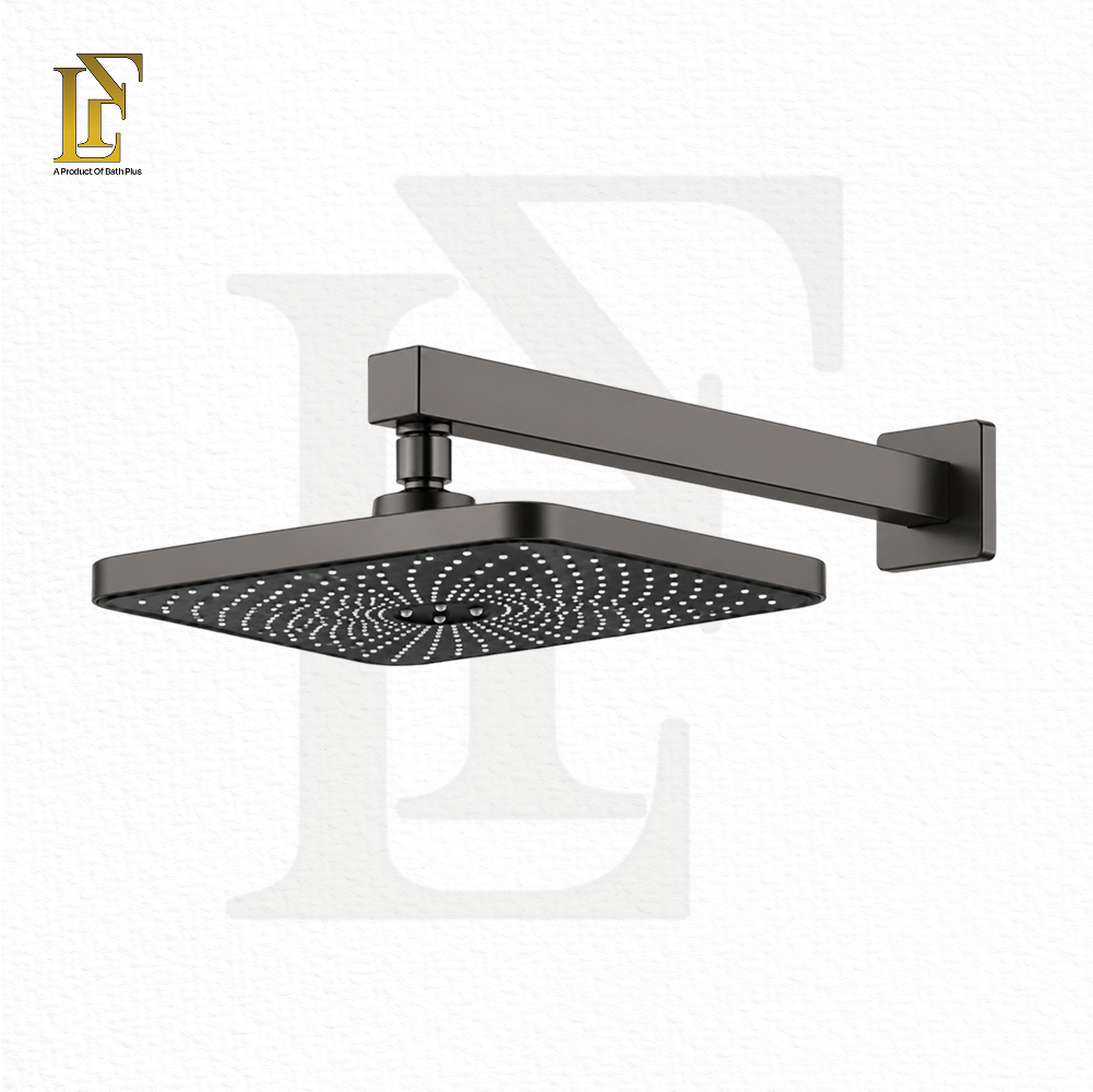 Complete Concealed Bathroom Shower Set | Gun Grey | FL-019