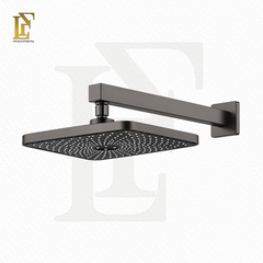 Complete Concealed Bathroom Shower Set | Gun Grey | FL-019