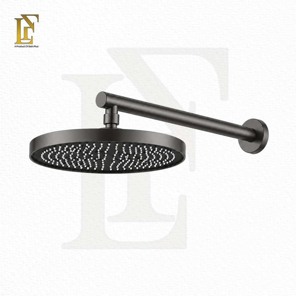 Complete Concealed Bathroom Shower Set | Gun Grey | FL-021