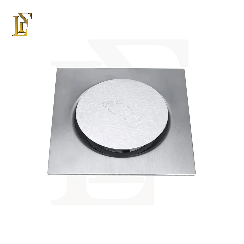 Push Floor Drain Waste SUS 304 | 6×6 Inch