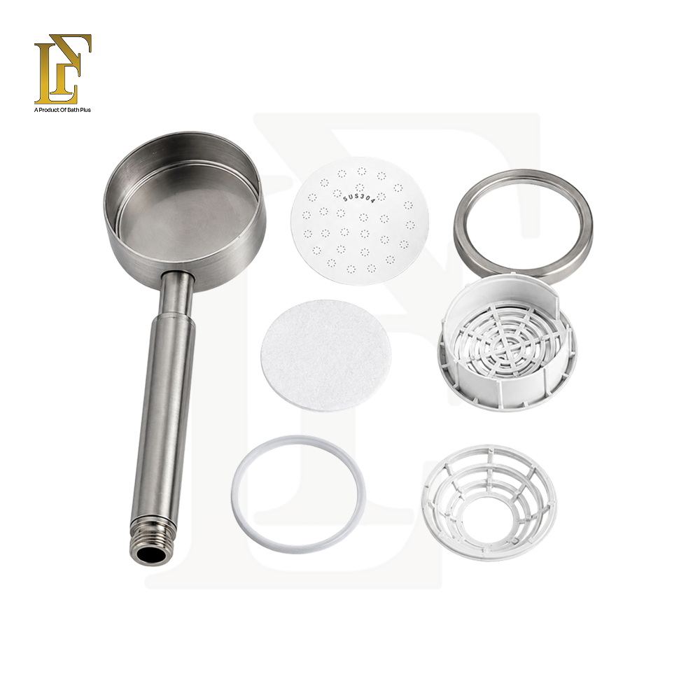 SUS 304 Hand Shower Set | Brushed Nickel | 150cm Hose
