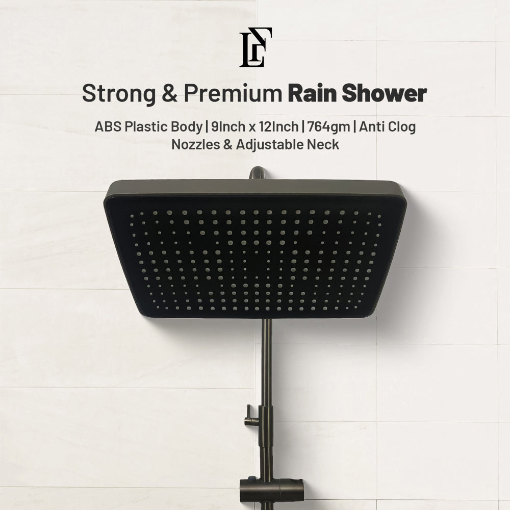 Starline Pulse – Hydropower LED Shower System with Hand Shower & Nebulizer | Complete Luxury Shower Set