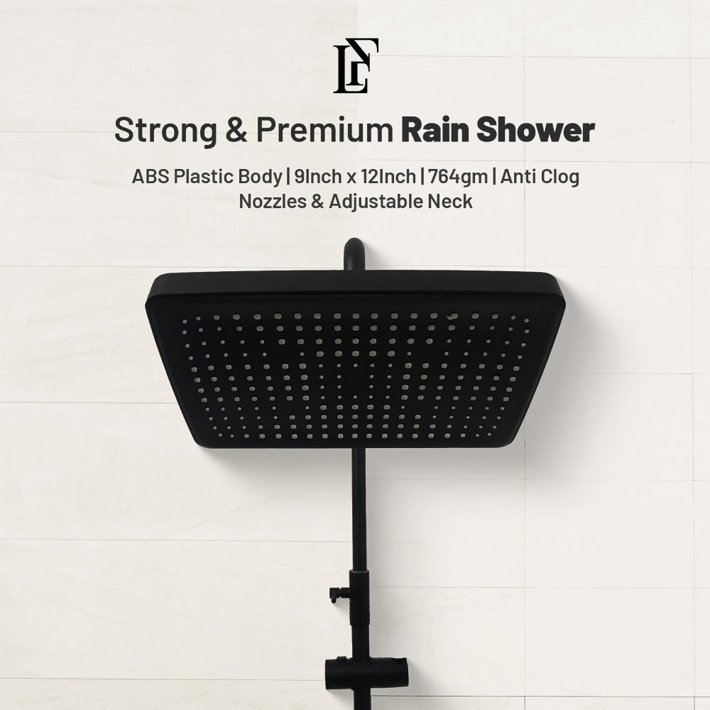 Starline Pulse – Hydropower LED Shower System with Hand Shower & Nebulizer | Complete Luxury Shower Set