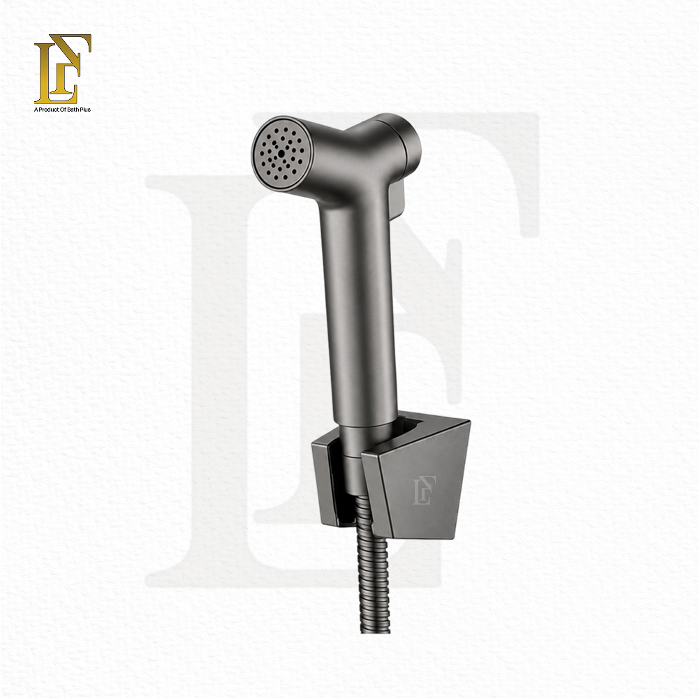 Complete Concealed Bathroom Shower Set | Gun Grey | FL-019